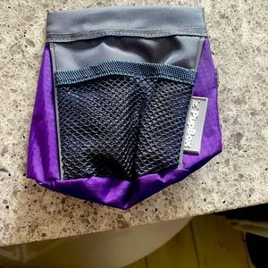 Dog treat carrier for walks